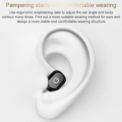 Wireless Bluetooth 5.0 Single In-Ear Earphone - Black-1915196736935170050