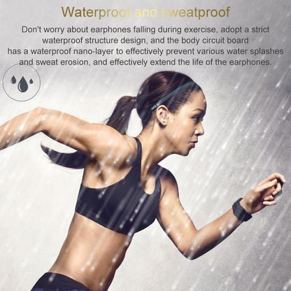 Wireless Bluetooth 5.0 Single In-Ear Earphone - Black-1915196736939364352