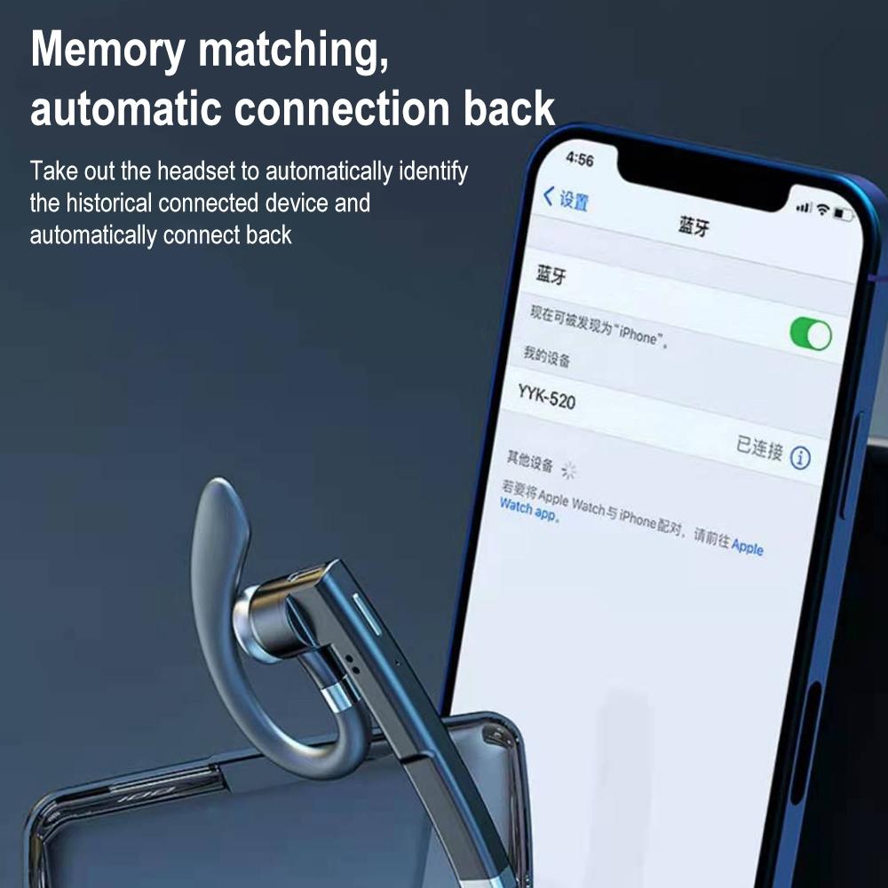 Wireless Bluetooth Earphone With Rotatable Earhook - Noise Cancelling-1915197676694147078