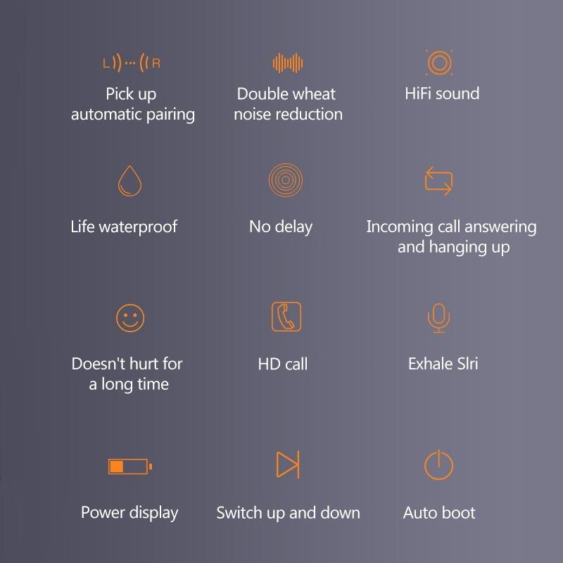 Wireless Bluetooth 5.0 Earbuds With Charging Case-1915196730656296964