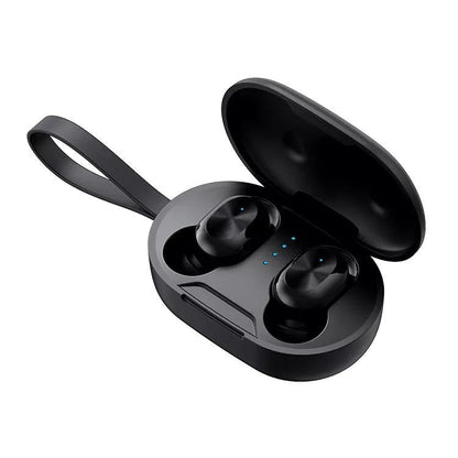 Waterproof Bluetooth 5.0 Tws Earphones With Touch Control - Black-1915196750893813766