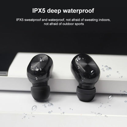 Waterproof Bluetooth 5.0 Tws Earphones With Touch Control - Black-1915196750893813765