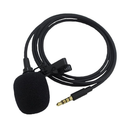 Clip-On Lavalier Microphone For Mobile Phones - 1.2M - Black-1915196769491357699