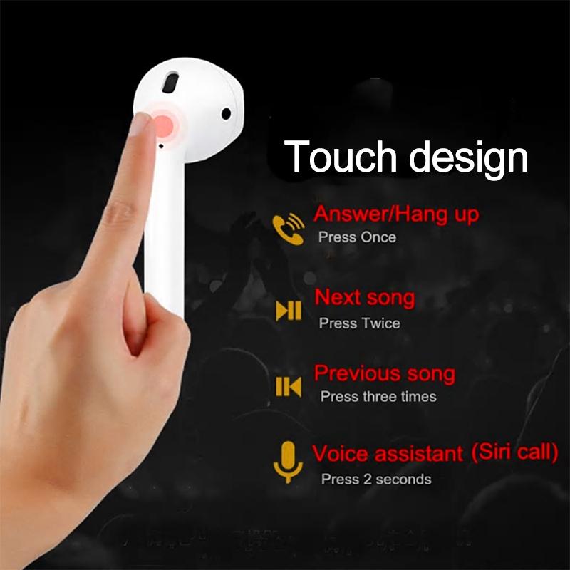 Wireless Charge Full Touch Tws Bluetooth Headset 5.0 - No Code-1915198374949294086
