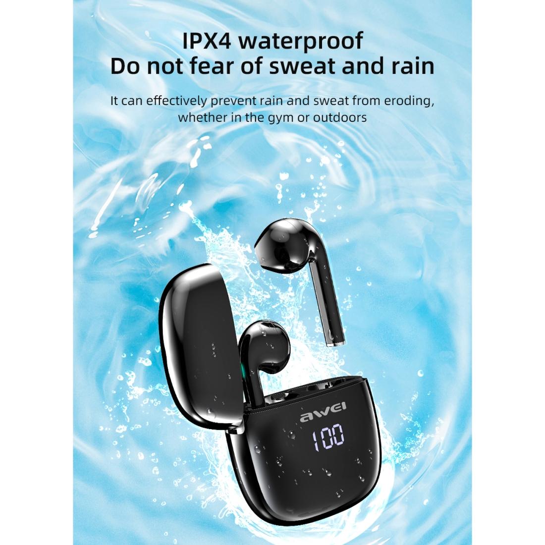 Wireless T28P Bluetooth V5.0 Tws Sports Headset With Led Display And Charging Case-1915196798759211015