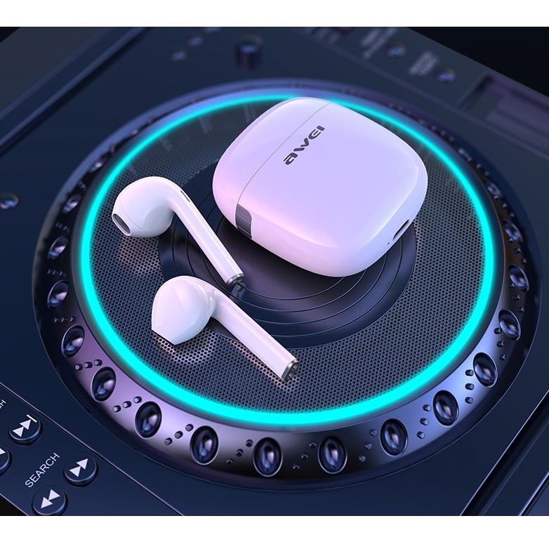 Wireless T28 Sports Tws Headset With Charging Case - White-1915196638666821637