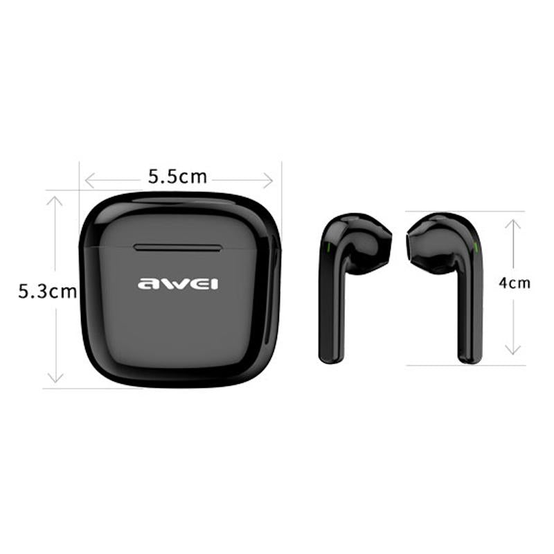 Wireless Sports Headset With Charging Case - T26 Tws Bluetooth V5.0 - Black-1915196703661756418
