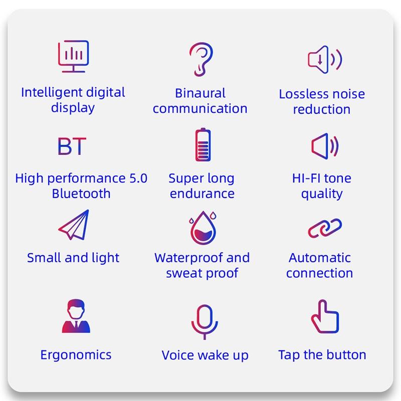 Wireless Bluetooth 5.0 Earphones With Charging Box - Air6 Pro Tws-1915197730238631941