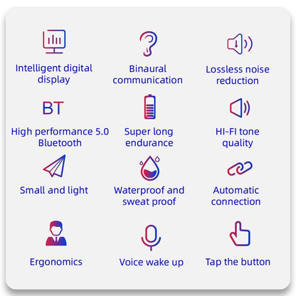 Wireless Bluetooth 5.0 Earphones With Charging Box - Air6 Pro Tws-1915197730238631941