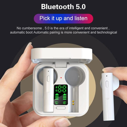 Mini Solar Sport Bluetooth Earphones With Charging Box-1915197682348068866