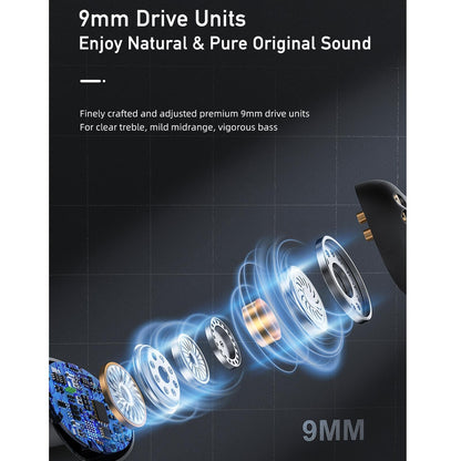 Wireless Active Noise Reduction Earphones - Black-1915196709240180739