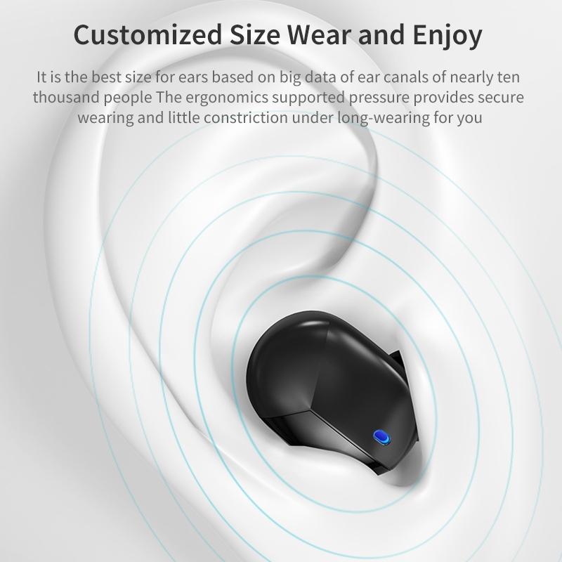 Mini Bluetooth Earphones With Magnetic Charging Box - Eb62-1915197059431010313