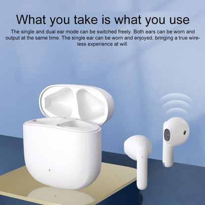 White Wireless Bluetooth Earbuds-1915196625987440644