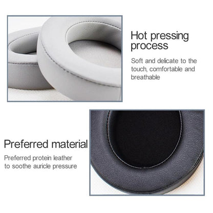 2-Pack Replacement Earpads For Razer Kraken 7.1 V2 Pro Headphones - Grey Sponge Net Cover-1922443446656831490