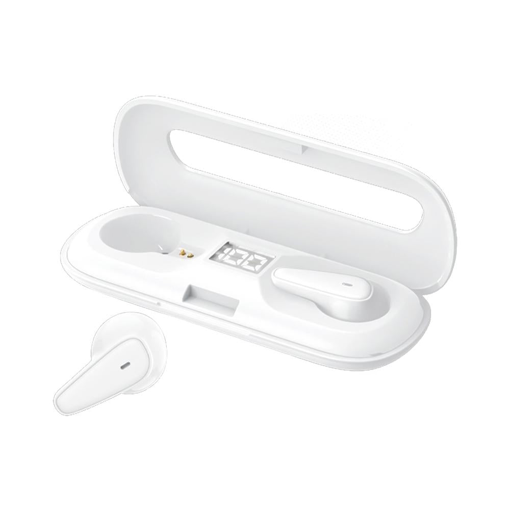 Waterproof Bluetooth 5.0 Earphones With Charging Box - White Deer Series-1915197480841121792