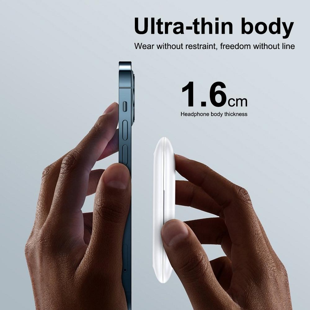 Waterproof Bluetooth 5.0 Earphones With Charging Box - White Deer Series-1915197480841121798