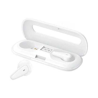 Waterproof Bluetooth 5.0 Earphones With Charging Box - White Deer Series-1915197480841121800