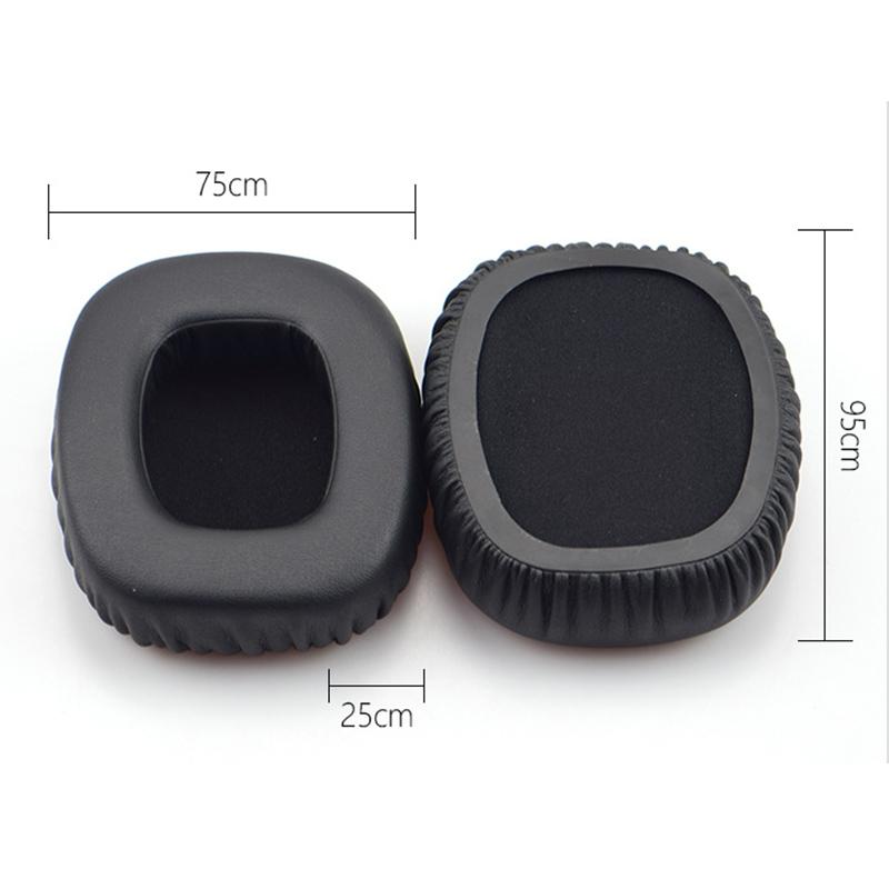 Soft Leather Memory Foam Earphone Covers For Jbl J88 Headphones - 2 Pack-1915196716953505794
