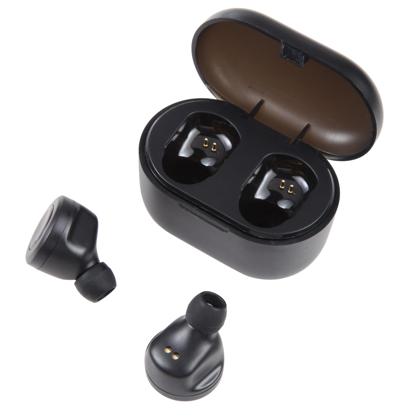 Black A6 True Wireless Earbuds + Charging Box-1915196698003640320