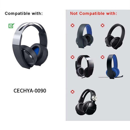 2-Pack Sony Ps4 Platinum Earpad Covers - No Mesh-1915197856030003204