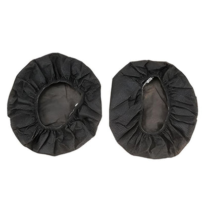 Black Disposable Earphone Earmuffs - Dust & Sweat Proof Breathable-1915196776139329536