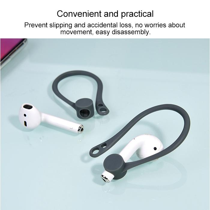 Anti-Lost Wireless Headphones With Lanyard For Apple 1 / 2 - White-1915196639912529923