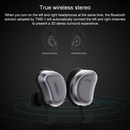 Wireless Bluetooth Earphones With Charging Box - Half Moon Shape Gold-1915196562909302789
