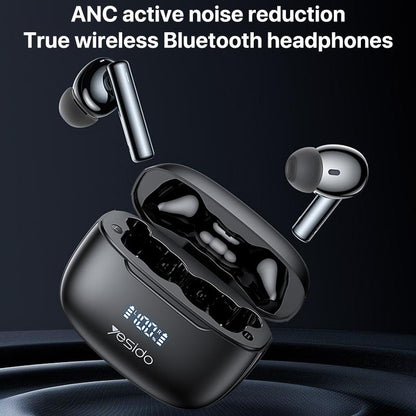 Wireless Bluetooth 5.0 Earphones With Anc And Led Display-1915198045578989569