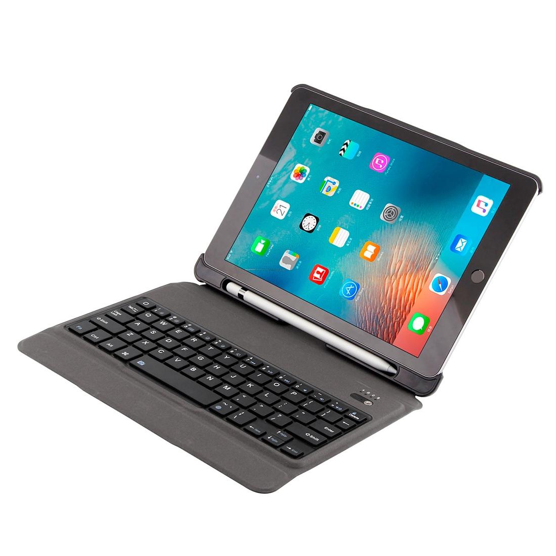 Detachable Bluetooth Keyboard & Leather Tablet Case For Ipad Air / Pro 9.7 - Blue-1915196570115117062