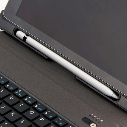 Detachable Bluetooth Keyboard & Leather Tablet Case For Ipad Air / Pro 9.7 - Blue-1915196570115117064