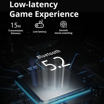 Wireless Bluetooth 5.2 Earphones With Anc & Enc Noise Reduction - White-1915196637286895619