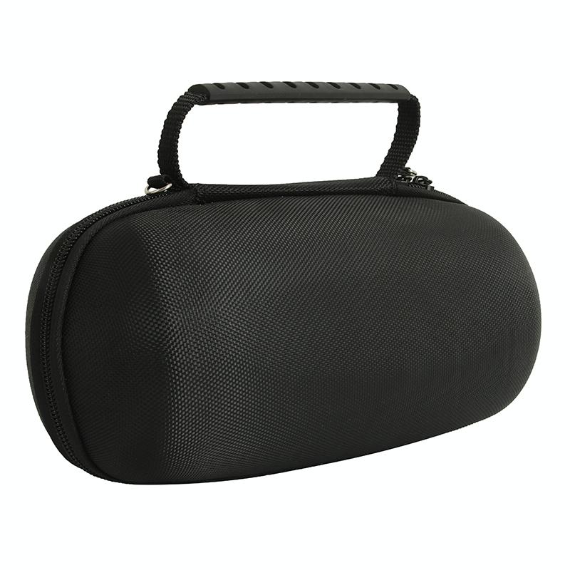Portable Bluetooth Speaker Storage Box With Strap & Carabiner For Jbl Charge 5 - Black-1915196801741361153