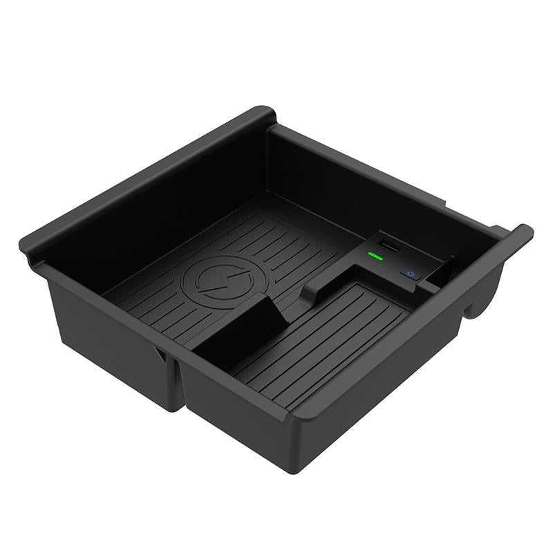 Wireless Charger & Storage Box For Toyota Tacoma 2016-2021-1915196734938681348