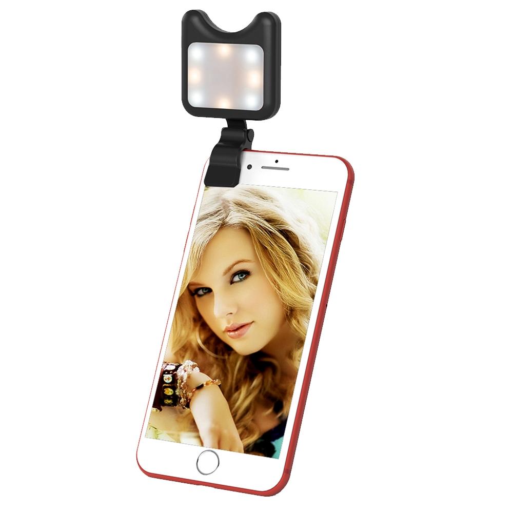 Universal Phone Camera Lens With Selfie Led Light For Smartphones-1915196491367059456