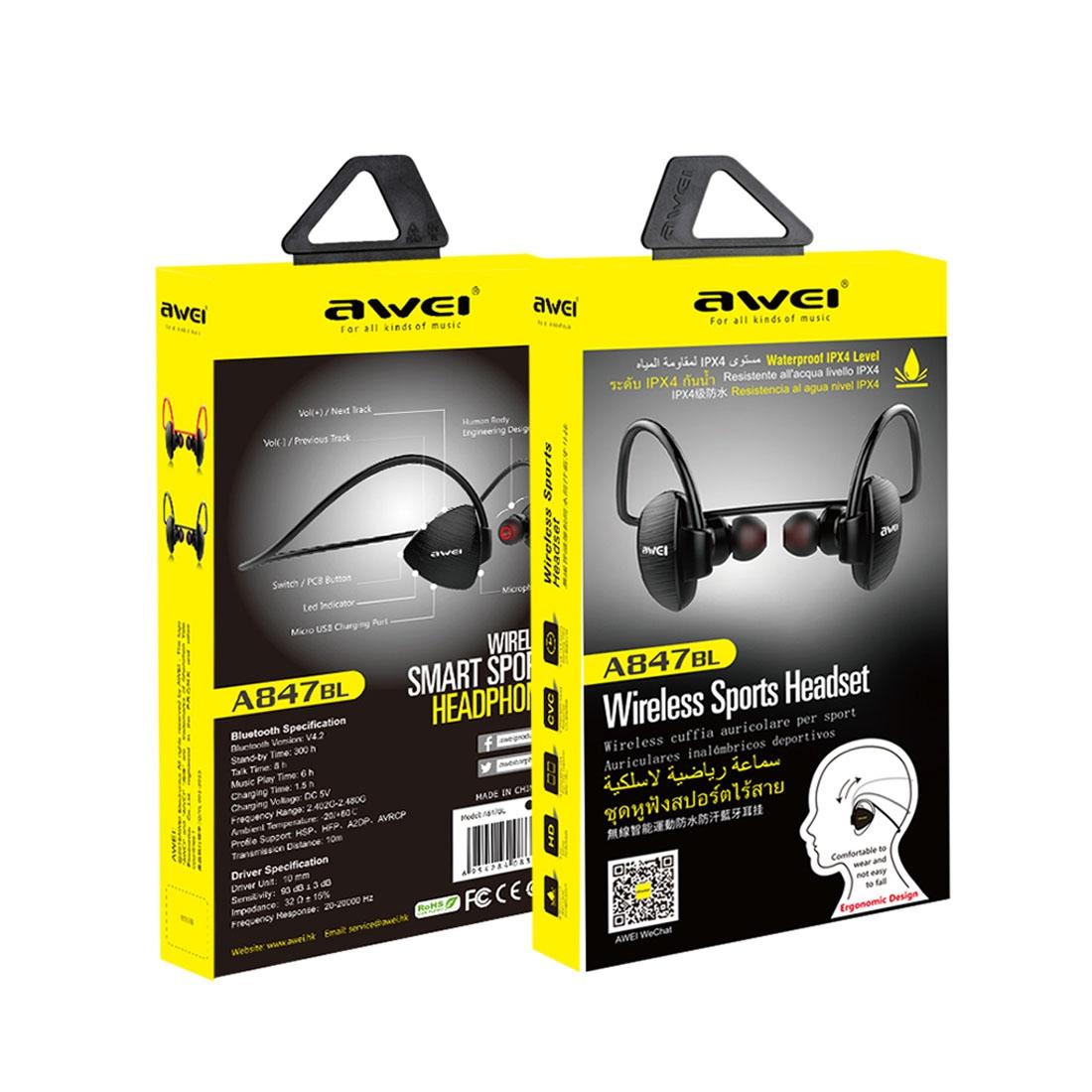 Waterproof Bluetooth Earphones For Outdoor Sports - Anti-Sweat Design-1915196704131518468