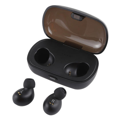 Portable Bluetooth V5.0 Earphones With Charging Box - X8 Tws For Outdoor Sports Black-1915196768874795017
