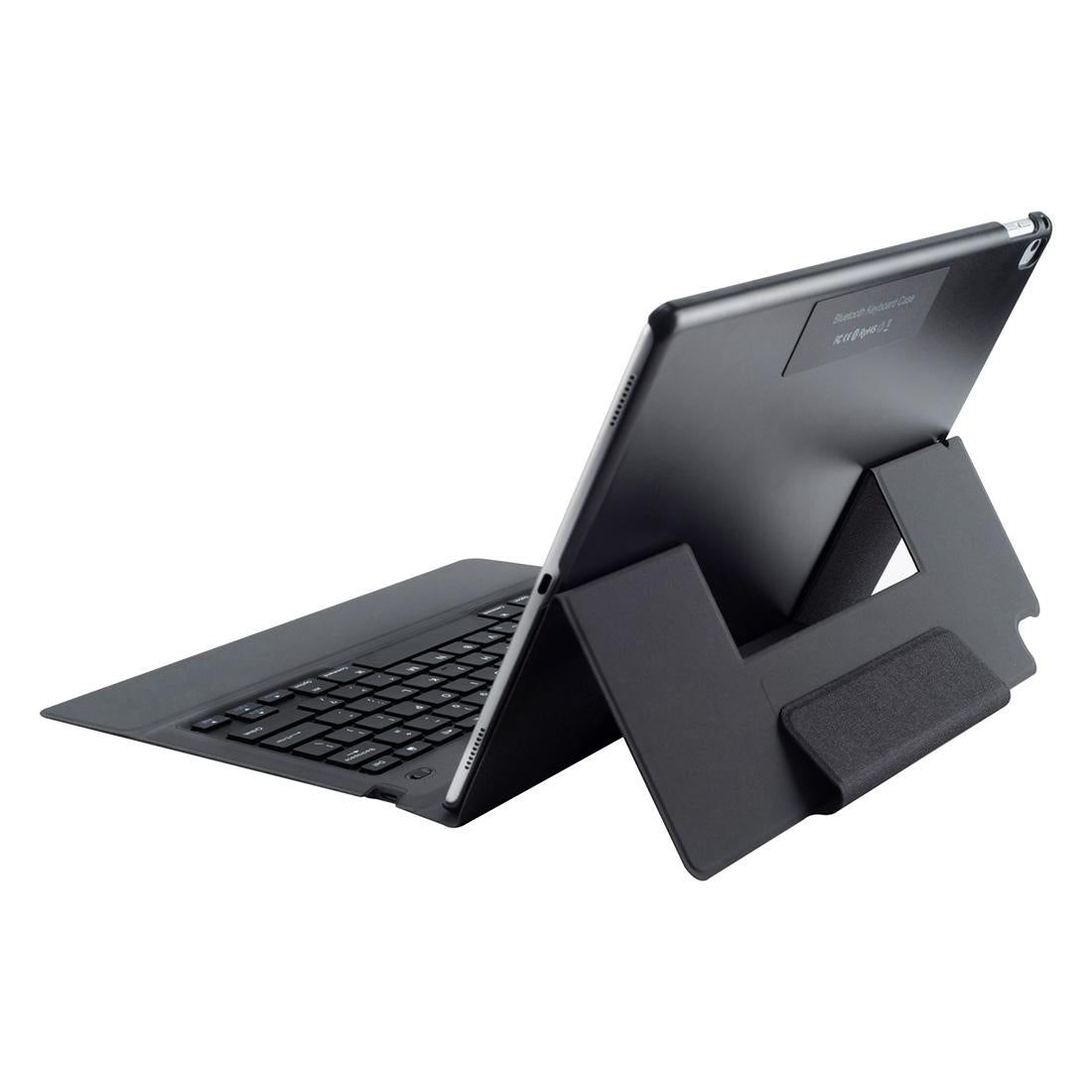 Ultra-Thin Bluetooth Keyboard Leather Case For Ipad Pro 12.9 With Stand - Black-1915196488141639682