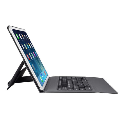 Ultra-Thin Bluetooth Keyboard Leather Case For Ipad Pro 12.9 With Stand - Black-1915196488141639683