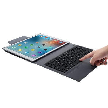 Ultra-Thin Bluetooth Keyboard Leather Case For Ipad Pro 12.9 With Stand - Black-1915196488141639684