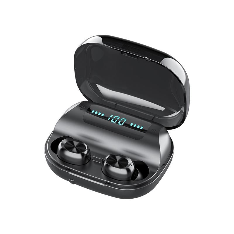 Wireless Noise-Cancelling Earbuds With Charging Case-1943465050924781568