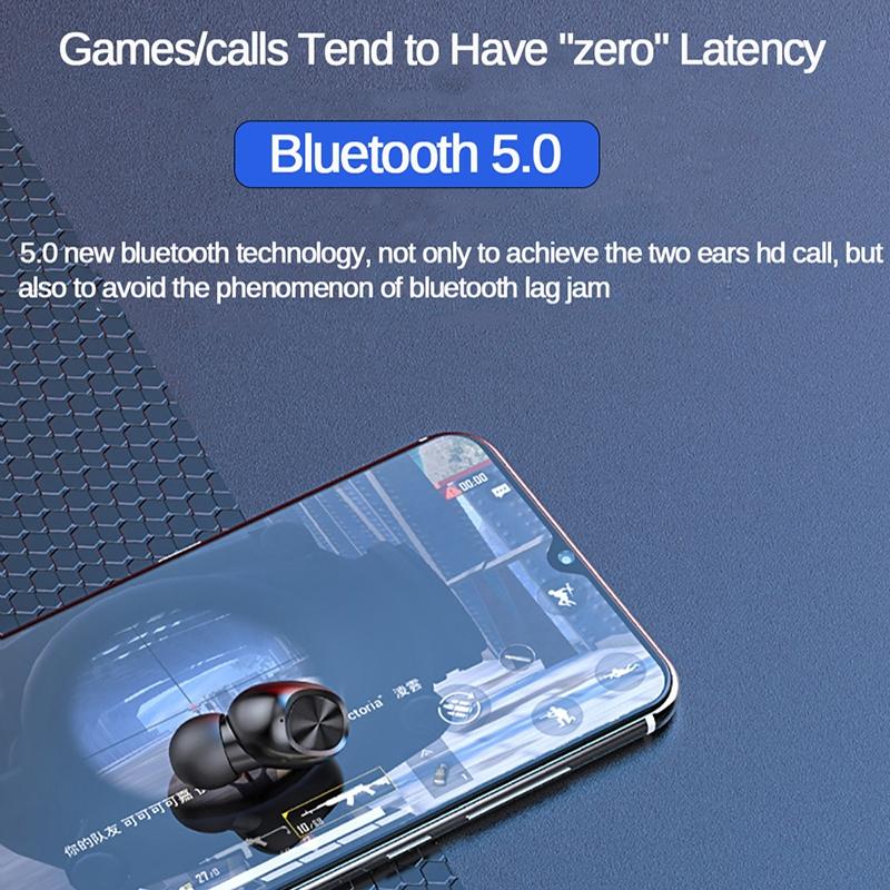 Wireless Noise-Cancelling Earbuds With Charging Case-1943465050924781571