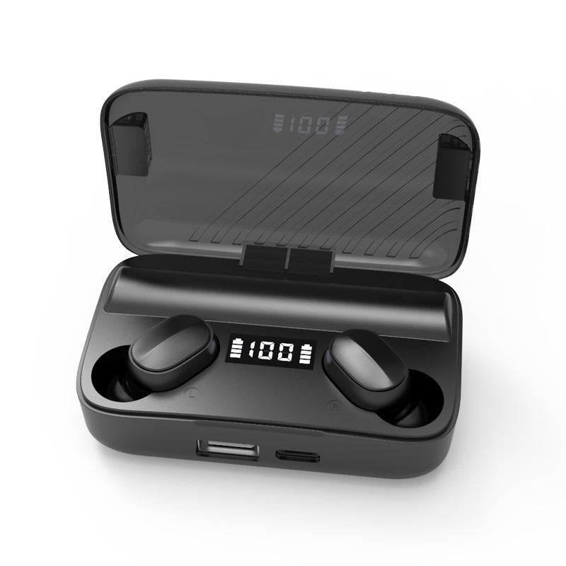 Wireless Earbuds With Noise Cancellation & Magnetic Charging - Led Display-1915196500024102912