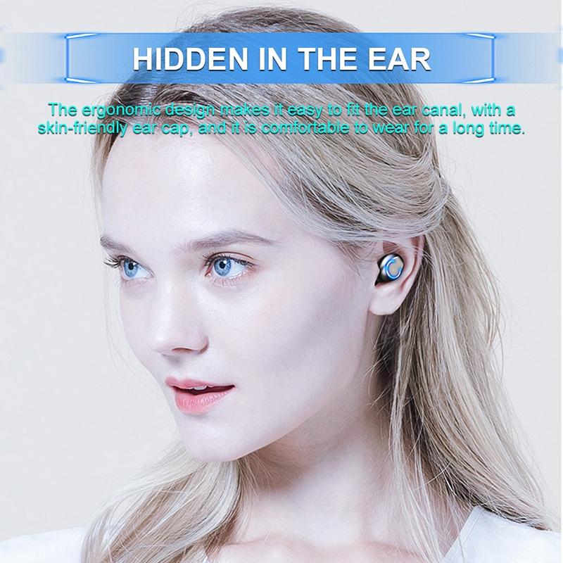 Touch Bluetooth Earphones With Noise Cancelling And Pull-Out Charging Box-1915196778291007493