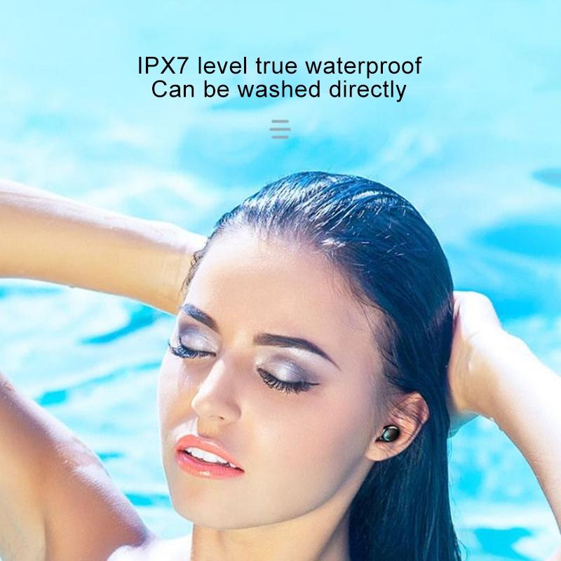 Wireless Noise-Cancelling Earbuds With Triple Display - Black-1915196733118353414