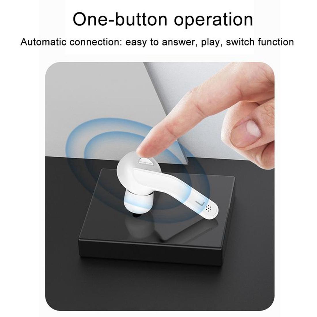 Wireless Stereo Earphones With Magnetic Charging Box - T-88-1915196625832251395