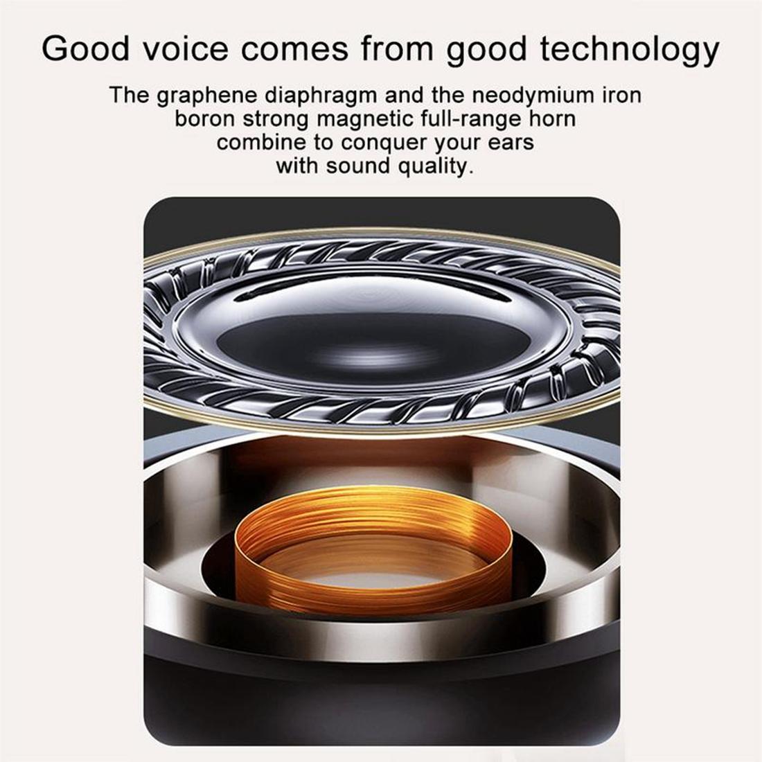 Wireless Stereo Earphones With Magnetic Charging Box - T-88-1915196625832251396