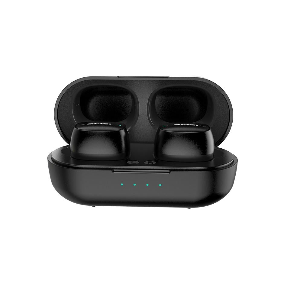 Wireless Sports Headset With Charging Case - T13 Tws Bluetooth V5.0 - Black-1915196720132788226