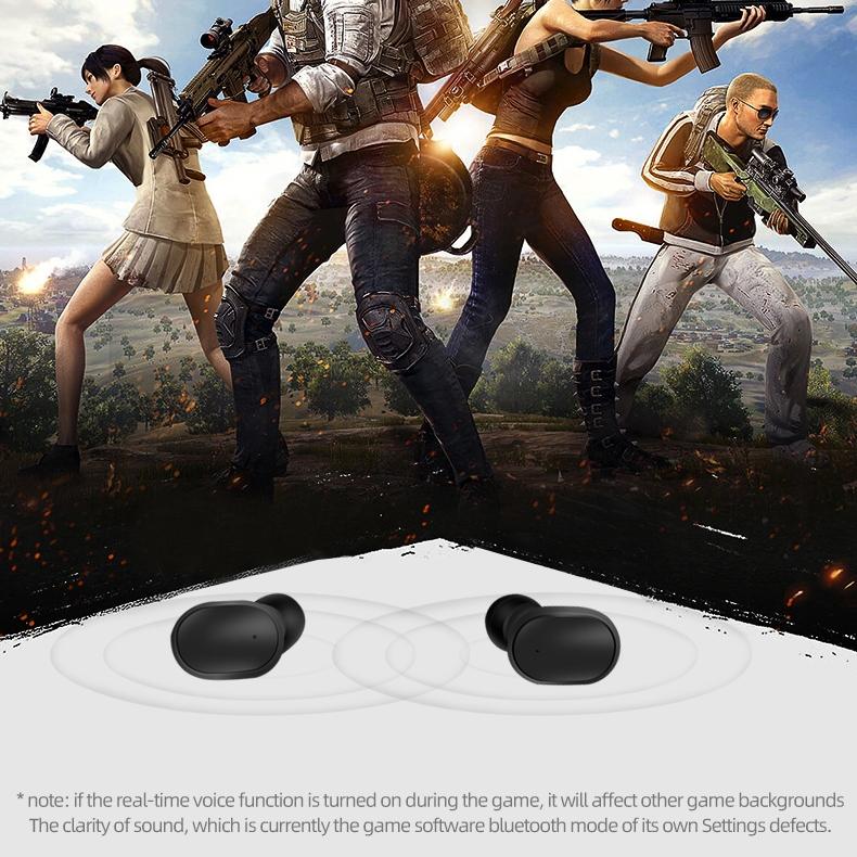 Waterproof Wireless Bluetooth Earphones With Charging Box - A6S-1915196682165948419