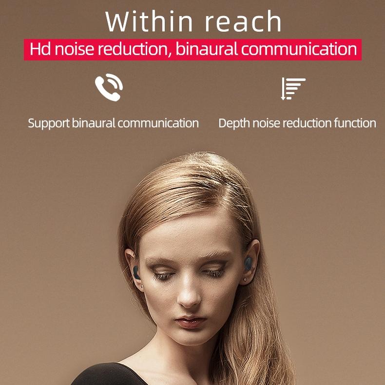 Waterproof Wireless Bluetooth Earphones With Charging Box - A6S-1915196682165948420