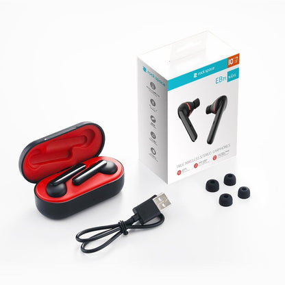 Waterproof Wireless Bluetooth Earphones - Stereo 5.0 - Black-1915196700071432200